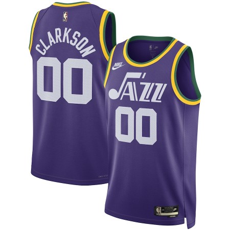 Dres Utah Jazz Clarkson Jordan Nike 2023-24 Classic Edition Ljubičasta Swingman